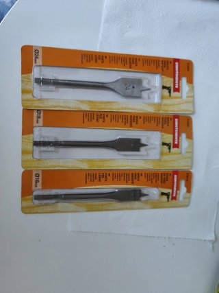 Brocas para madera Ø24mm, Ø18mm, Ø16mm