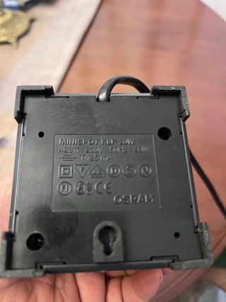 Lámpara OSRAM con LED ExtraStar 6W 6500K