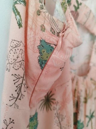 Vestido corto Lefties estampado