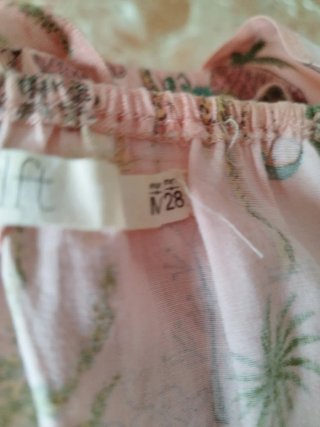 Vestido corto Lefties estampado