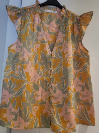 Blusa Sfera Estampada Floral Talla XL