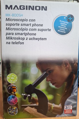 Microscopio MAGINON MK-800SH con soporte smartphon