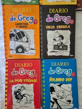 12 primeros libros de Diario de Greg