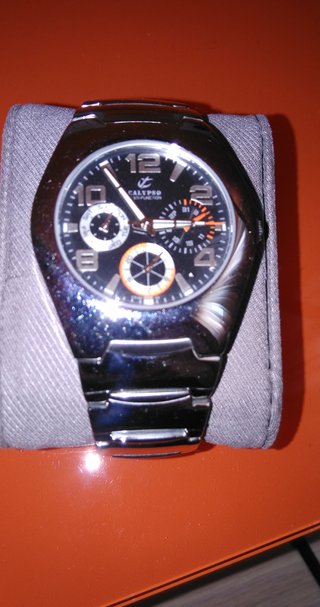 Reloj Caballero Multifunción Acero