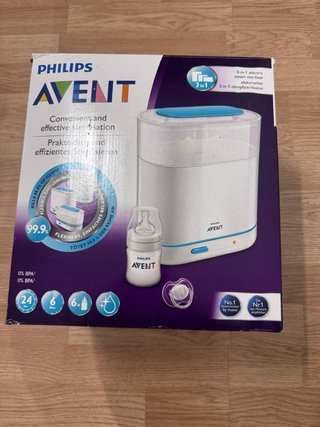 Esterilizador Eléctrico Philips Avent 3 en 1.