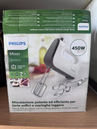 Batidora Philips Viva Collection 450W Uso 1 vez