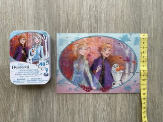 Puzzle Lenticular Frozen 48 Piezas Caja Metálica