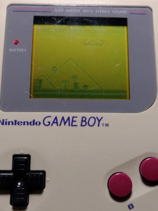 Game Boy DMG-01 + robocop, mario land y dr mario