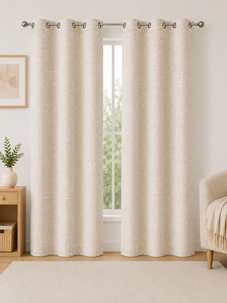 Cortina Decorativa Ojales 140x260cm