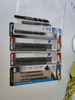 Brocas para metal Piranha HSS-R