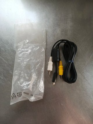 Cable Audio Video Cámara RCA + USB