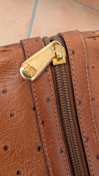 Bolso de viaje Nina Ricci piel marrón