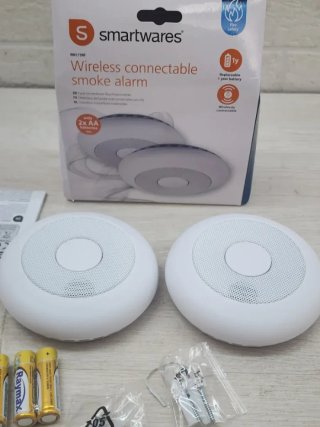 Pack 2 Detectores de Humo Smartwares RM