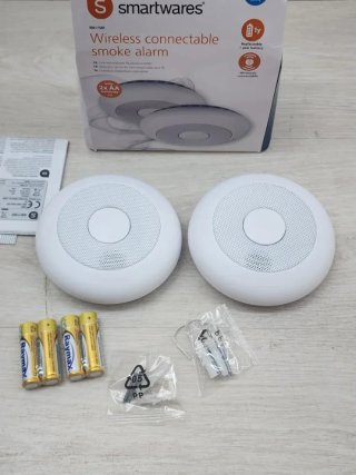 Pack 2 Detectores de Humo Smartwares RM