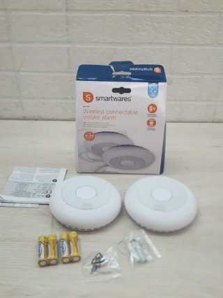 Pack 2 Detectores de Humo Smartwares RM