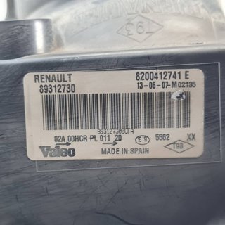 FARO IZQUIERDO RENAULT RENAULT MEGANE II BERLINA 5P 2002-2009
