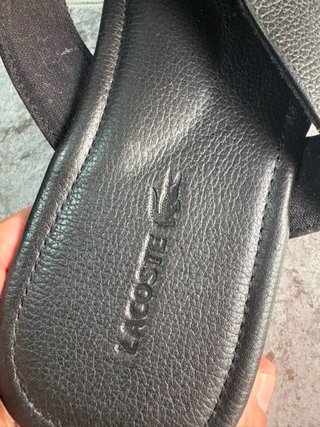 Sandalias Lacoste Negras Talla 43 Hombre