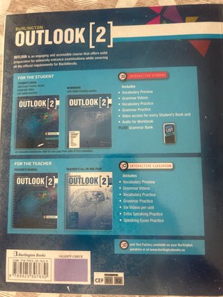 Outlook Bach 2 (bachillerato) Student’s vook