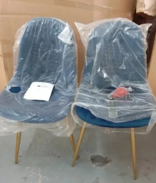 Juego de 2 sillas comedor BAÏTA