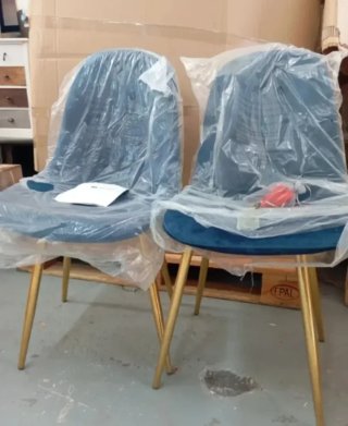 Juego de 2 sillas comedor BAÏTA