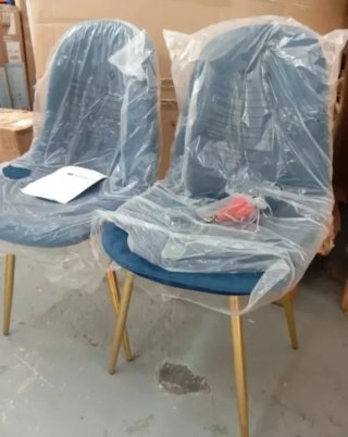 Juego de 2 sillas comedor BAÏTA