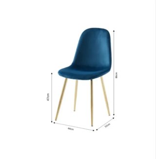 Juego de 2 sillas comedor BAÏTA