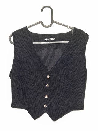 Chaleco SHEIN Negro Mujer