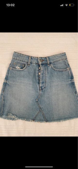 Gonna jeans Bershka