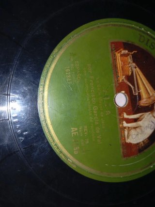 Disco Vinilo 78 RPM Gramófono Jotas AE 2188