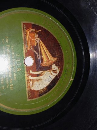 Disco Vinilo 78 RPM Gramófono Jotas AE 2188