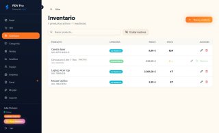 Sistema TPV Pro