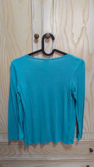 Camiseta Teal y Blanca NYC Star