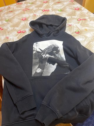 Sudadera Negra Tupac