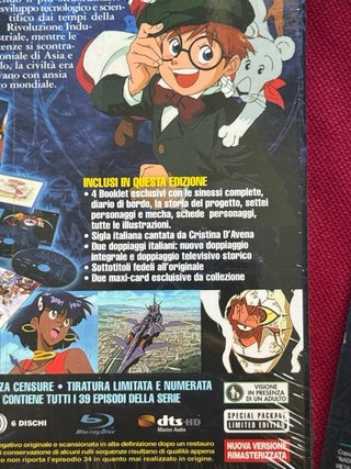Nadia Il Mistero della Pietra Azzurra Blu-ray