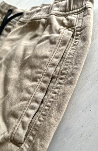 Pantalón corto short cargo Bershka Talla XS beige