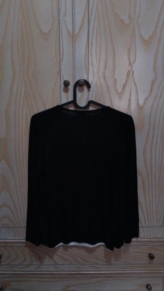 Conjunto Camiseta NYC y Cárdigan Negro Talla S