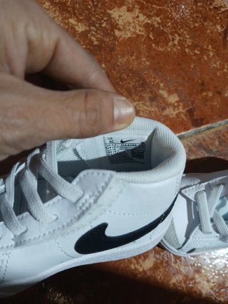 Zapatillas Nike Bebé Blancas talla 19.50