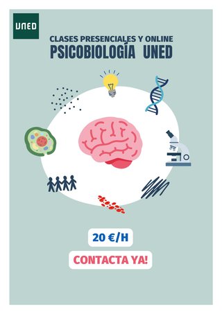 CLASES PSICOBIOLOGÍA Online o Presencial