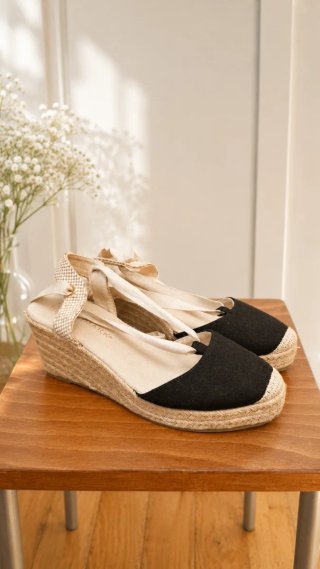 Alpargatas de cuña. Primark Talla 39