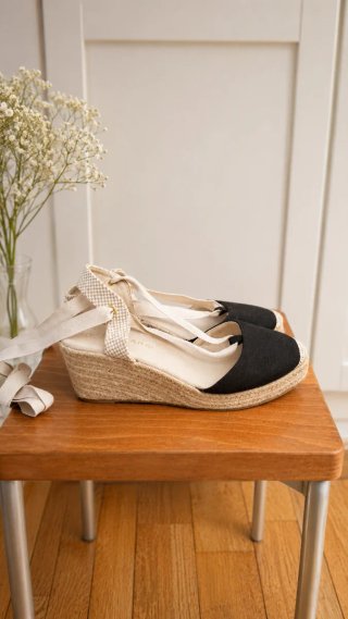 Alpargatas de cuña. Primark Talla 39