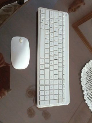 Teclado HP Inalámbrico Blanco