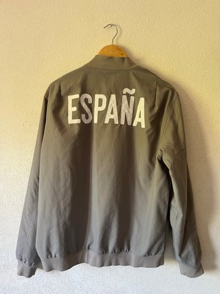Chaqueta Gris Adidas España 2020 Fútbol