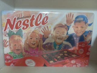 Conjunto 6 latas decorativas Nestlé