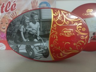 Conjunto 6 latas decorativas Nestlé