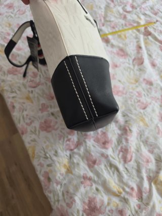 Bolso Desigual Negro y Blanco Grande