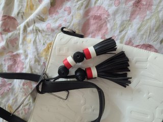 Bolso Desigual Negro y Blanco Grande