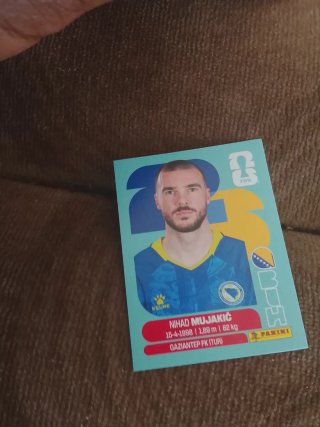 Carta Panini Extra Sticker Mohamed Salah Lila