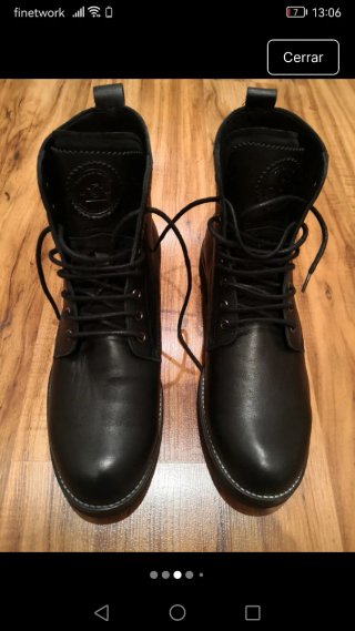 Botas Panama Jack Stevens C Negras