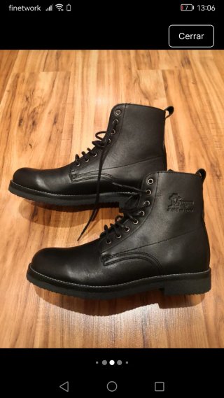 Botas Panama Jack Stevens C Negras