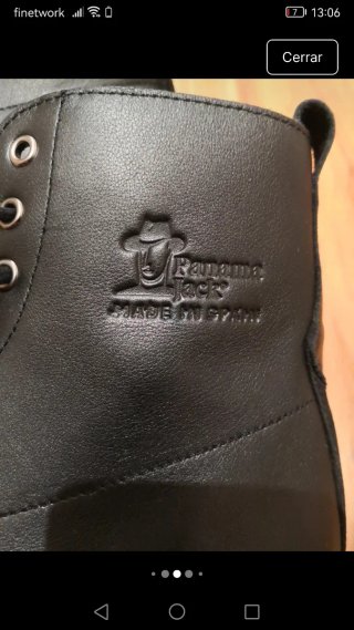 Botas Panama Jack Stevens C Negras